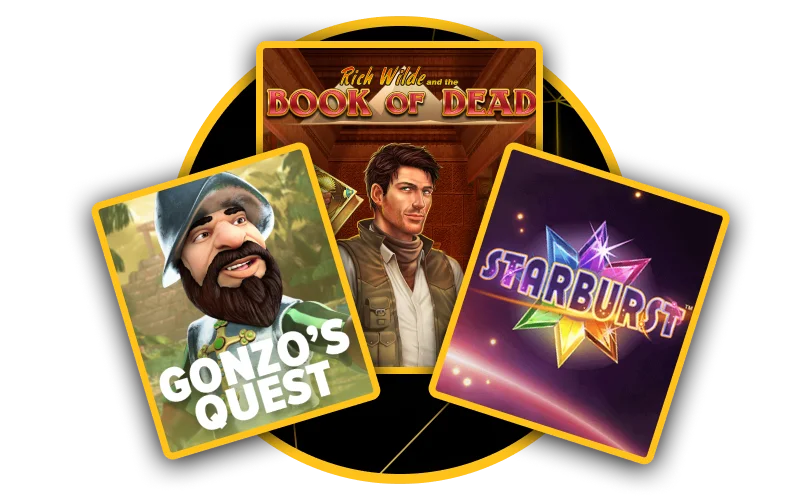 Disfruta de las mejores tragamonedas populares como Starburst y Gonzo's Quest en el casino Melbet.